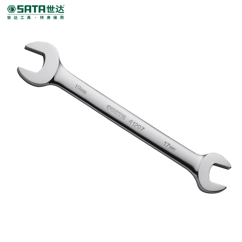 世达(SATA) 全抛光双开口扳手6*7mm 41201 (单位:把)