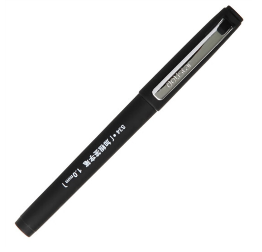 CCSM 得力(deli)s34 1.0黑色签字笔 10支(起订量100支)