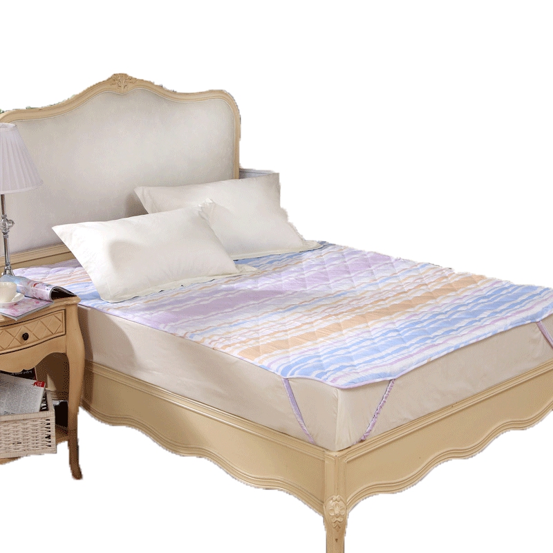 富安娜(FUANNA)家纺床垫 床褥子保护床垫时尚条纹单人双人床护垫床上用品
