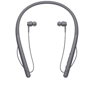 索尼(SONY)WI-H700 (灰黑色)颈挂式无线立体声蓝牙耳机 贴心磁扣 来电震动提醒