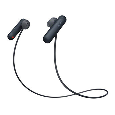 索尼（SONY）WI-SP500（黑色）无线入耳式防水运动蓝牙耳机 IPX4防泼溅