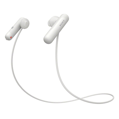 索尼（SONY）WI-SP500（白色）无线防水运动蓝牙耳机 IPX4防泼溅