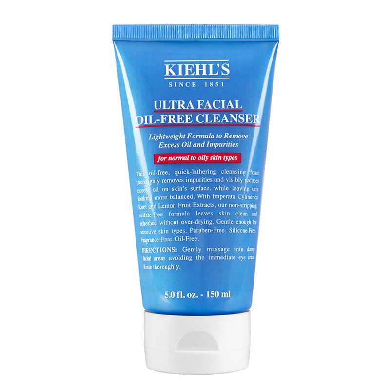 科颜氏(Kiehl's)高保湿清爽泡沫洁面乳150ml 滋润 保湿 深层清洁 洗面奶