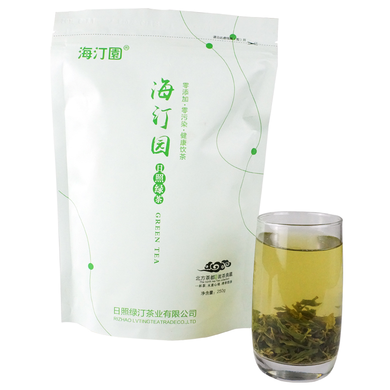 海汀園 雪青明前 绿茶 250g (单位:袋)