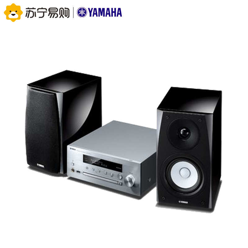 雅马哈（Yamaha） MCR-N57 音响 音箱 迷你桌面 CD机 蓝牙音响 电视电脑音响 wifi网络播放机 配BP