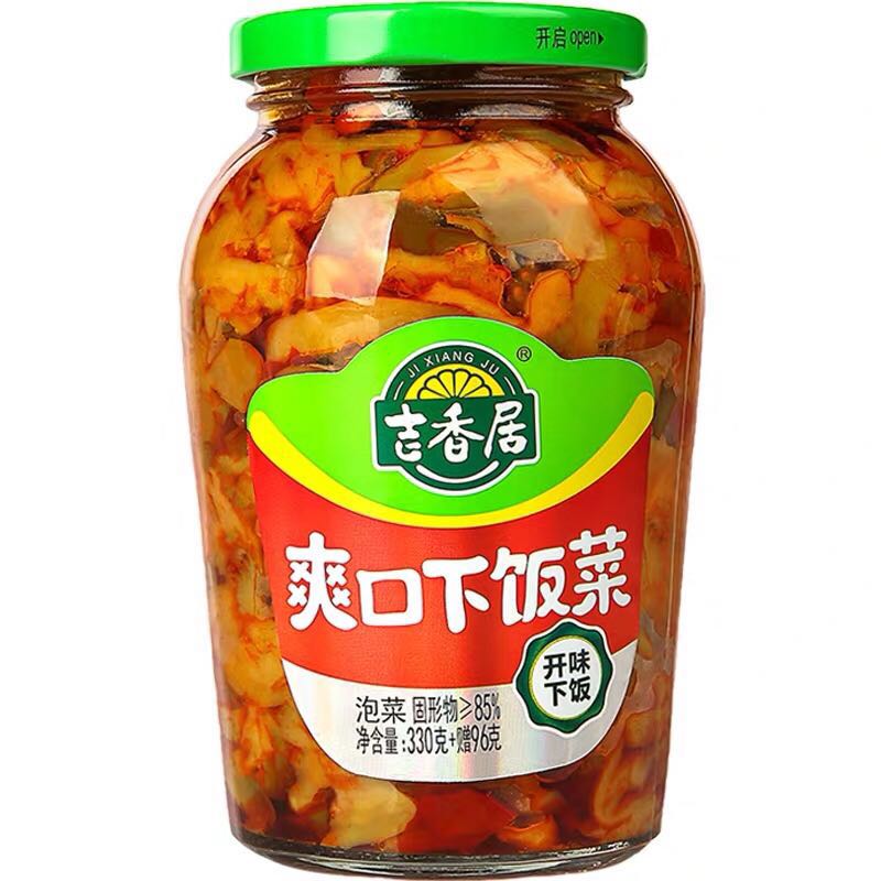 吉香居爽口下饭菜330+96g