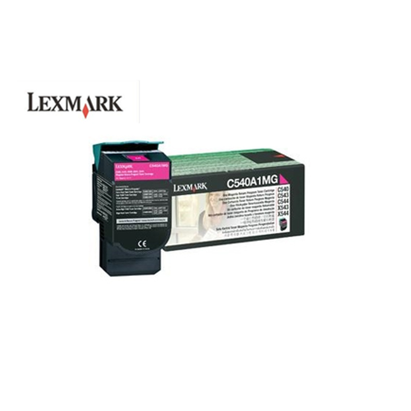 利盟(LEXMARK) C540H1MG 高容红色粉盒适用利盟C540n C543dn X543 X544 宁享版 NH