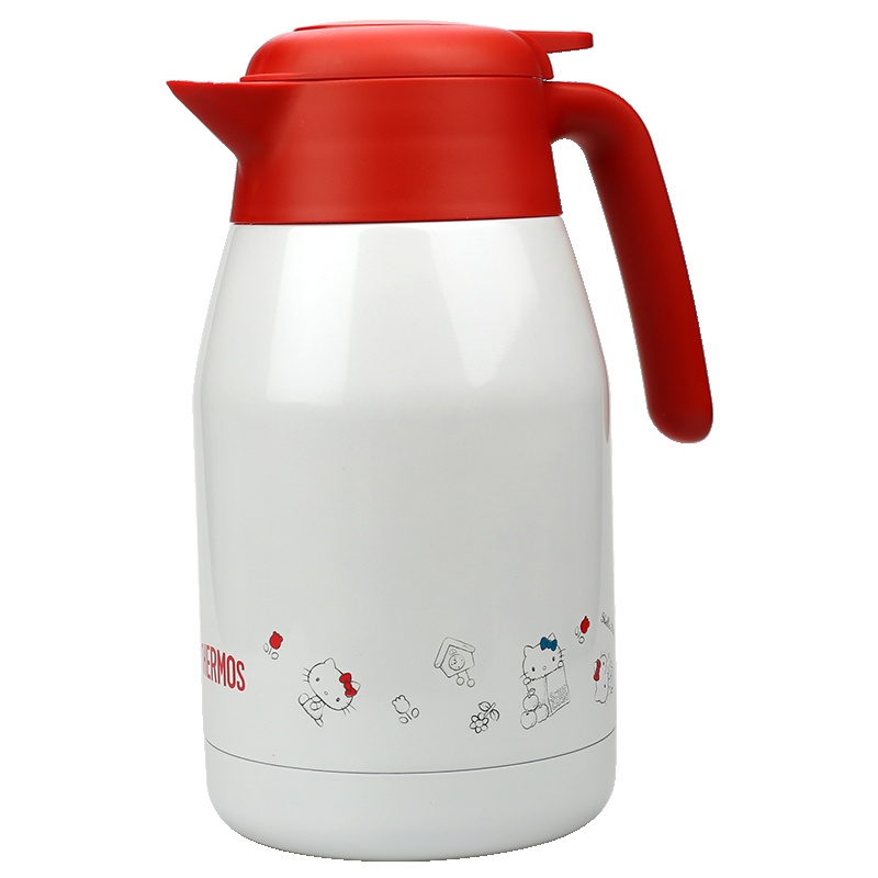 [Hello Kitty联名]THERMOS膳魔師 通用保温杯保温壶304不锈钢 1500ML 白色