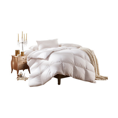 LOVO家纺罗莱生活出品冬被鸭绒被匈牙利进口白鸭绒被第2代