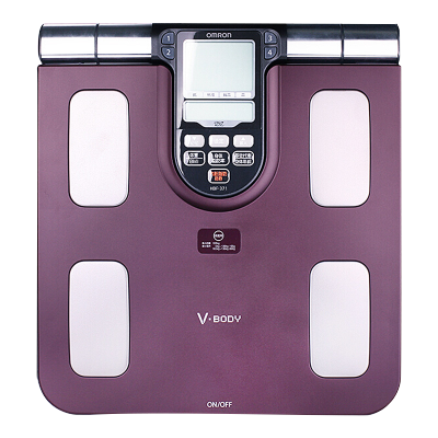 欧姆龙(OMRON)体脂肪秤 HBF-371 脂肪测量仪成人健康秤器械 智能健康体重秤体脂仪