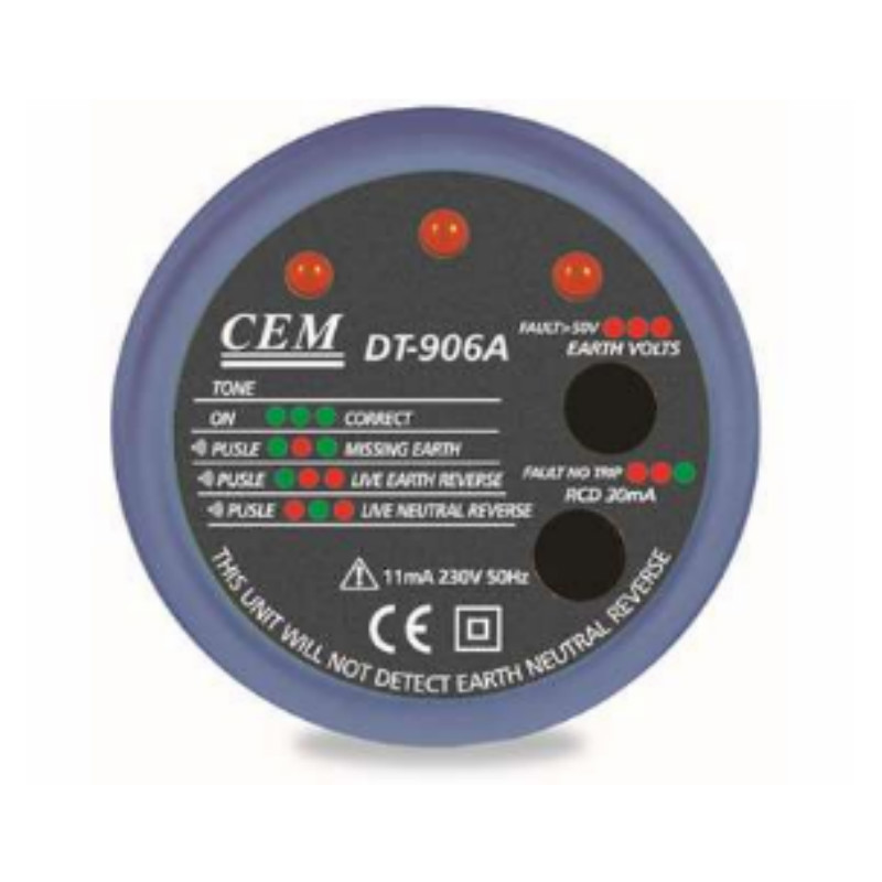 华盛昌 CEM DT-906A CEM DT-906A智能插座测试仪
