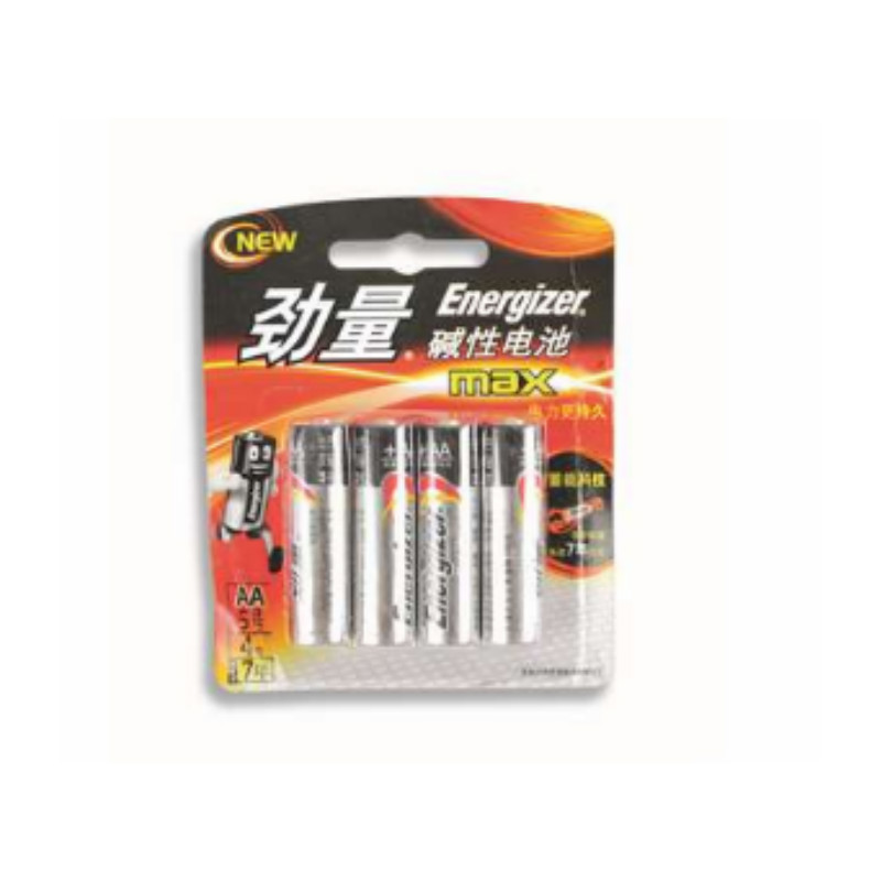 劲量 Energizer E91 BP4 劲量碱性电池5号,4节卡装