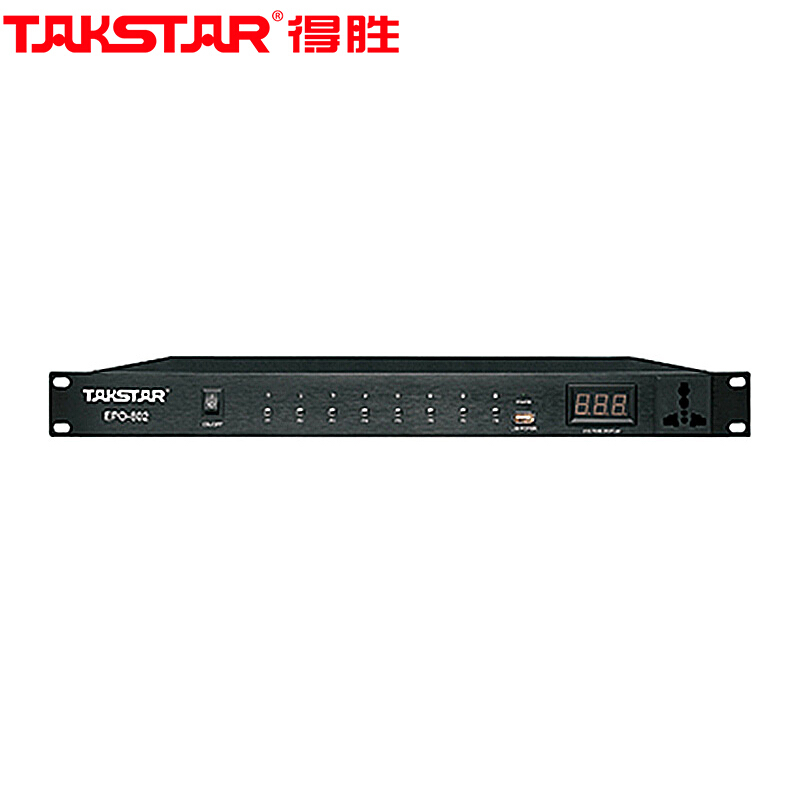 [精选]得胜(TAKSTAR)EPO-802电源时序器