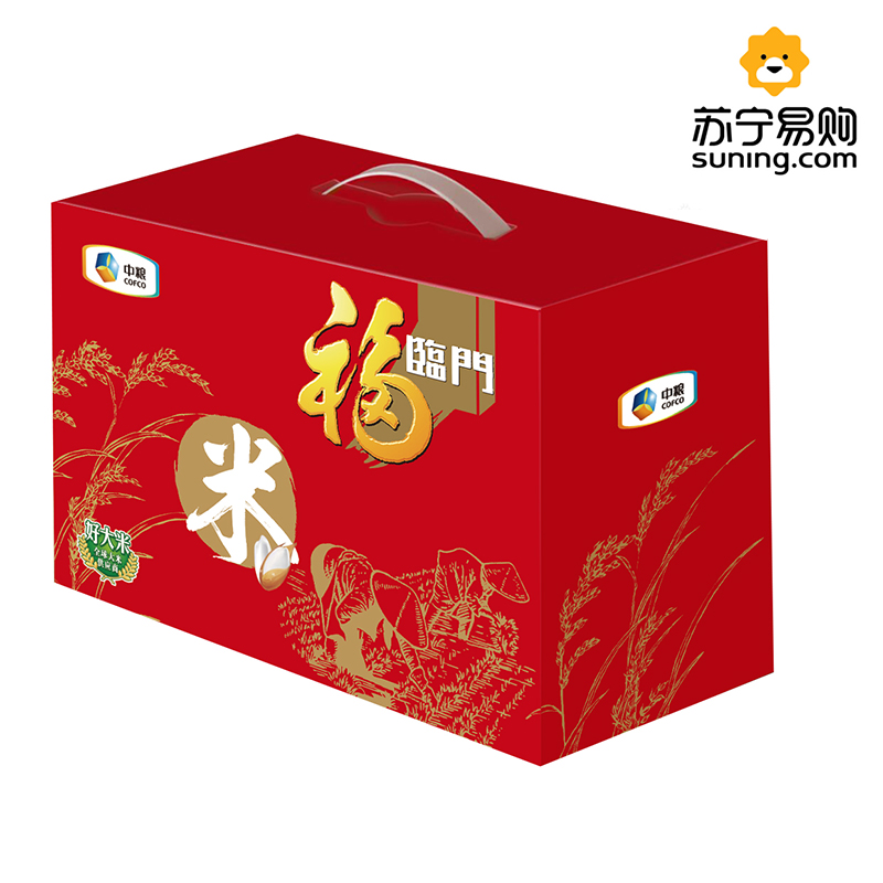 中粮福临门滋养米礼盒B款(稻花香2kg+东町2kg)