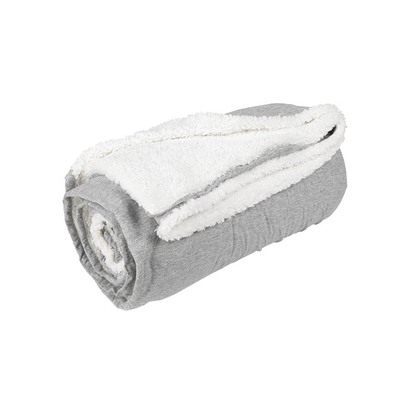 极物 羊羔绒针织 盖毯 150cm*200cm 灰色 826179501 (单位:个)