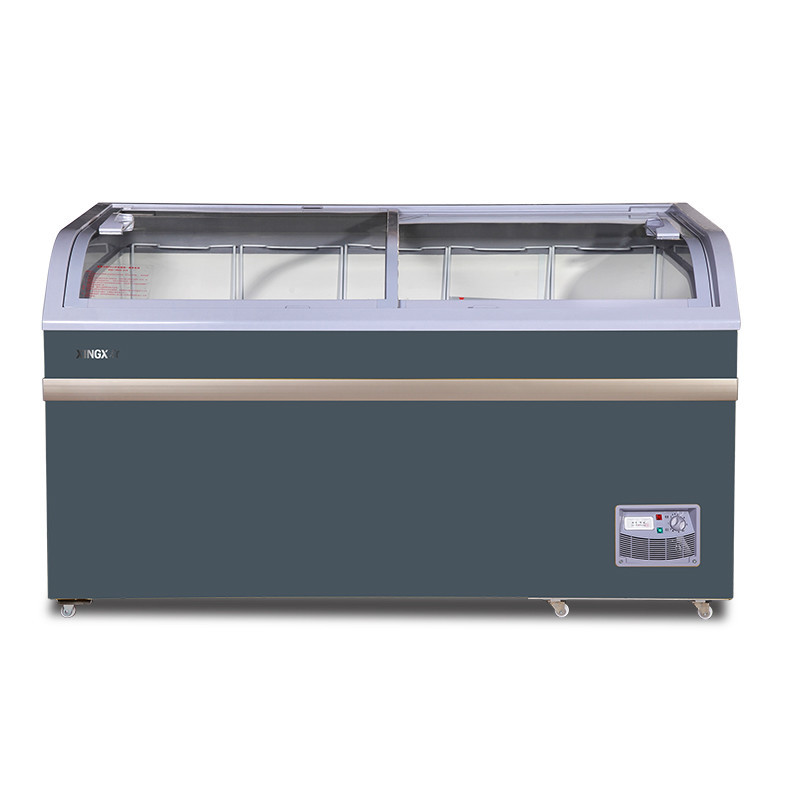星星(XINGX) SD/SC-1100BY 950升 冰柜 冷柜 卧式展示柜 冰柜商用 推拉门 冷藏柜 冷冻柜 冷冻冷