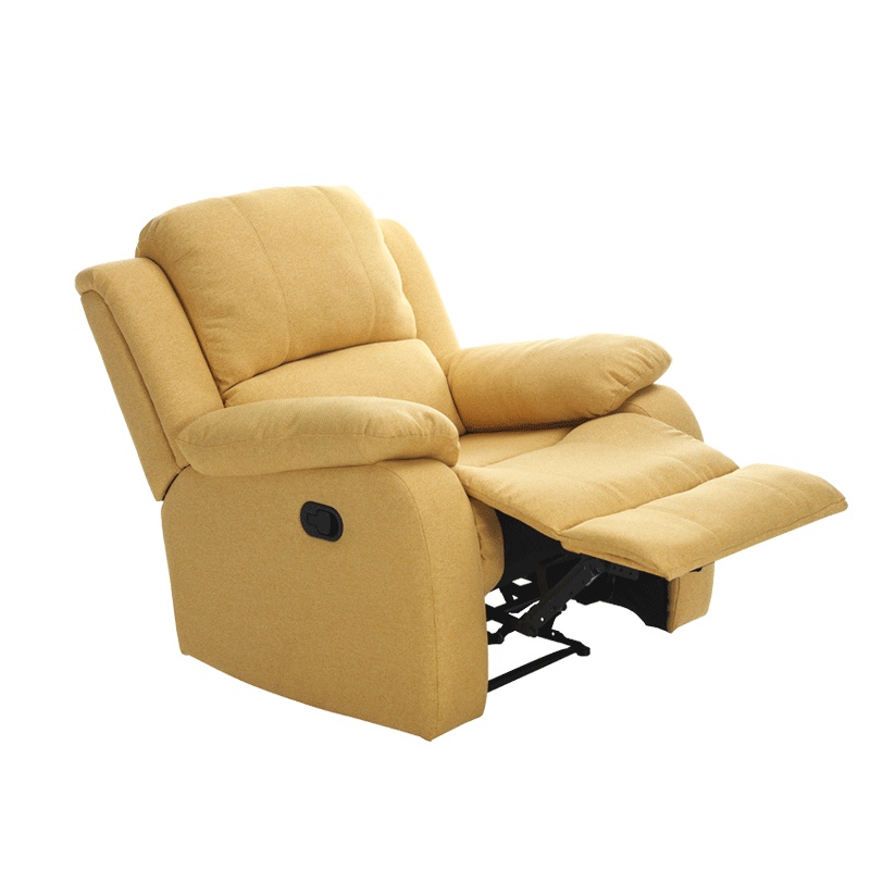 喜临门沙发 悦活派 布艺简约手动客厅卧室小户型宜家风格单椅多功能懒人躺椅 单人沙发