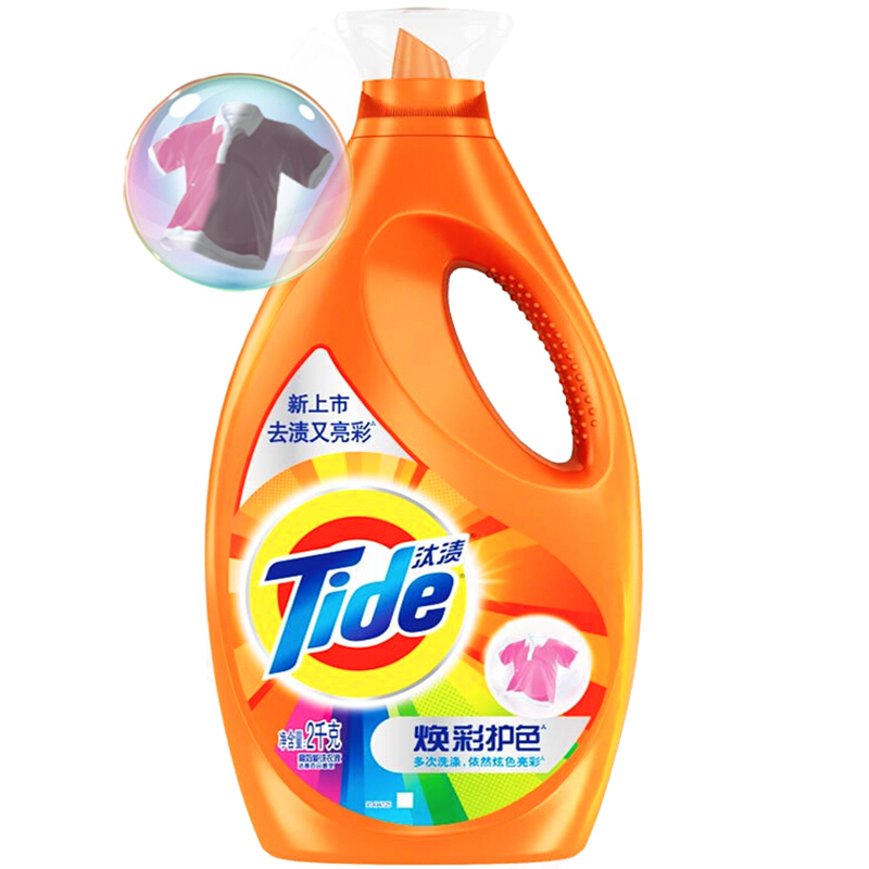 汰渍(Tide)焕彩护色洗衣液2千克