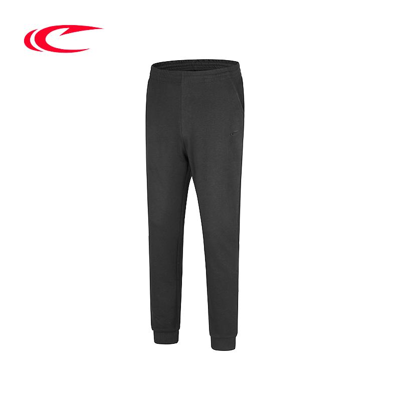 赛琪(SAIQI)男士运动长裤2018年秋季运动裤休闲裤卫裤常规款修身型罗纹轻便针织棉棉长裤跑步健身207581