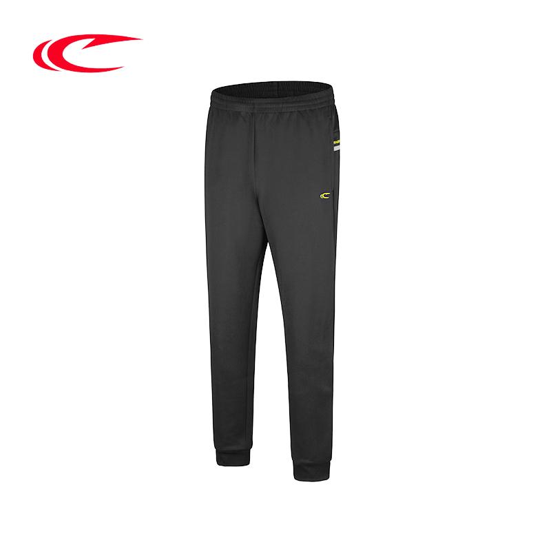 赛琪(SAIQI)男士运动长裤2018年秋季运动裤加厚卫裤常规款修身型罗纹轻便针织涤纶涤纶跑步健身收口207575