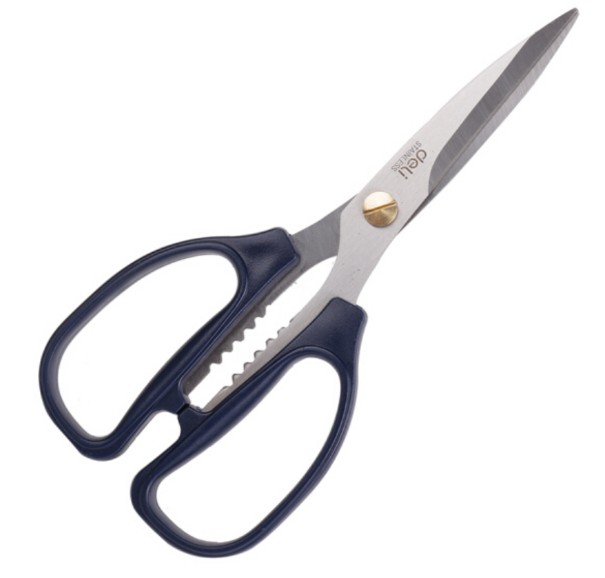 得力 6039 剪刀 不锈钢裁纸刀CCSM(起订量100个)