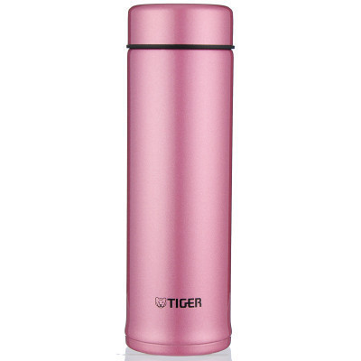 虎牌(tiger)保温杯MMP-M40C亮炫粉不锈钢真空水杯子男女士便携可爱 400ml