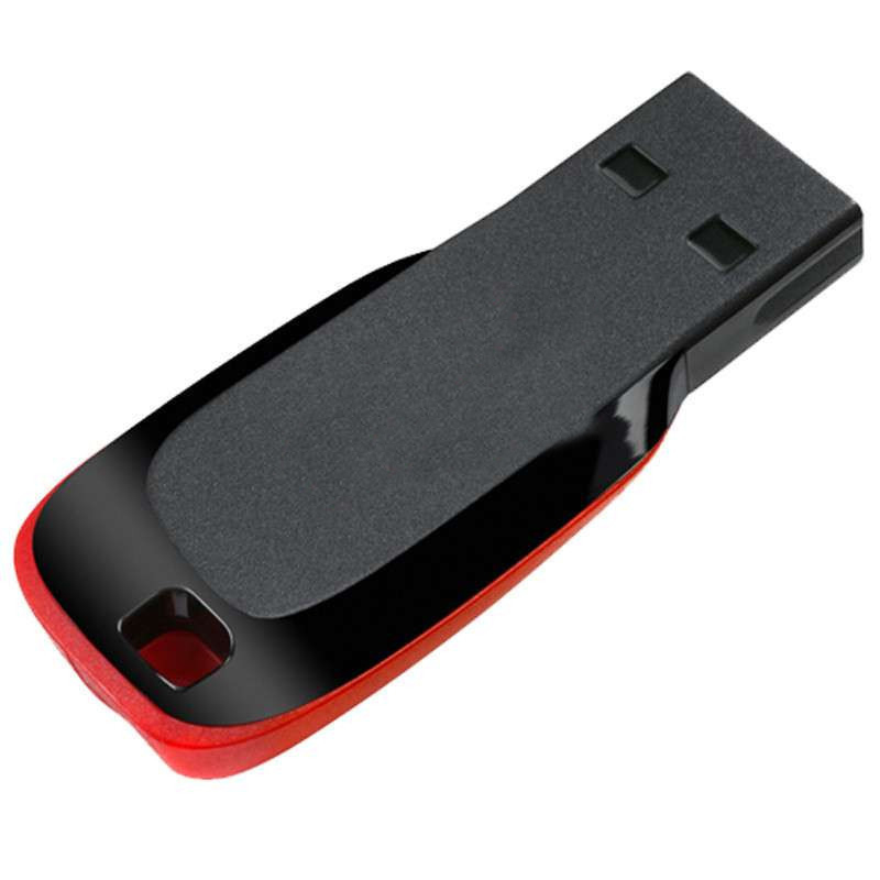 中铁智营(ZTZY) 64GB U盘 CZ50 USB2.0 黑红色