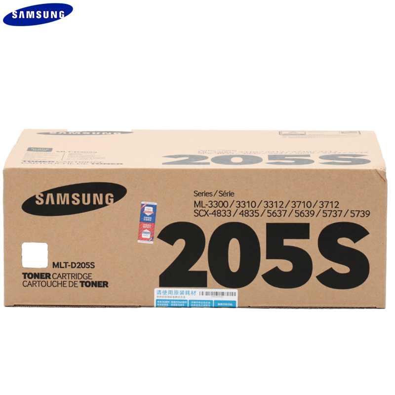 三星/SAMSUNG MLT-D205 黑色硒鼓 适用：ML-3310ND/3710ND/4833HD/5637HR