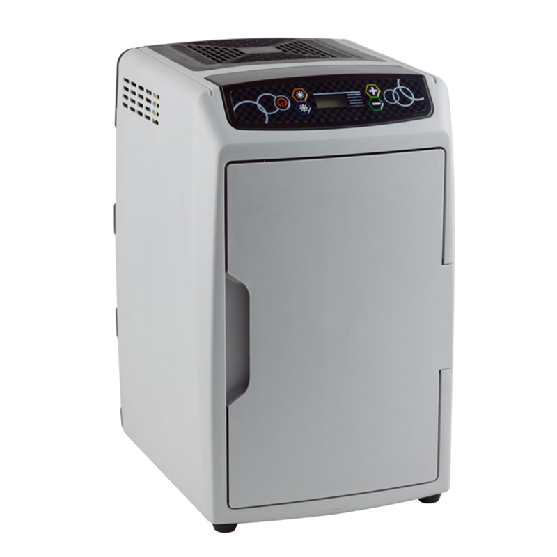 婷微(Tingwei)车载冰箱 CB-12升雅灰色柜式数码半导体冷暖冰箱冬季加热保温箱300mm*245mm*405mm