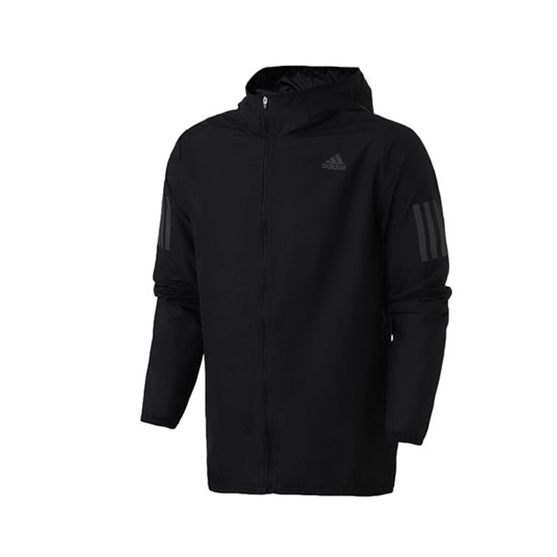 阿迪达斯(adidas)男子连帽梭织运动夹克外套RESPONSE JACKET DN8705