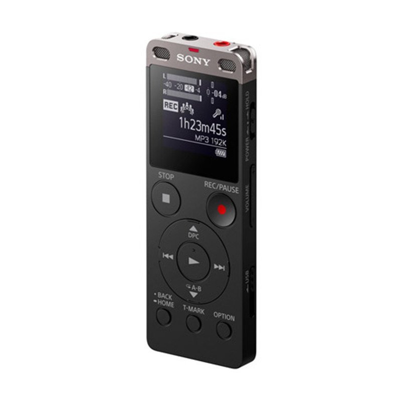 [精选]索尼(SONY)ICD-UX560F原装高音质数码录音笔 黑色 商务/语言好帮手 4GB 简单易用 纤薄轻巧