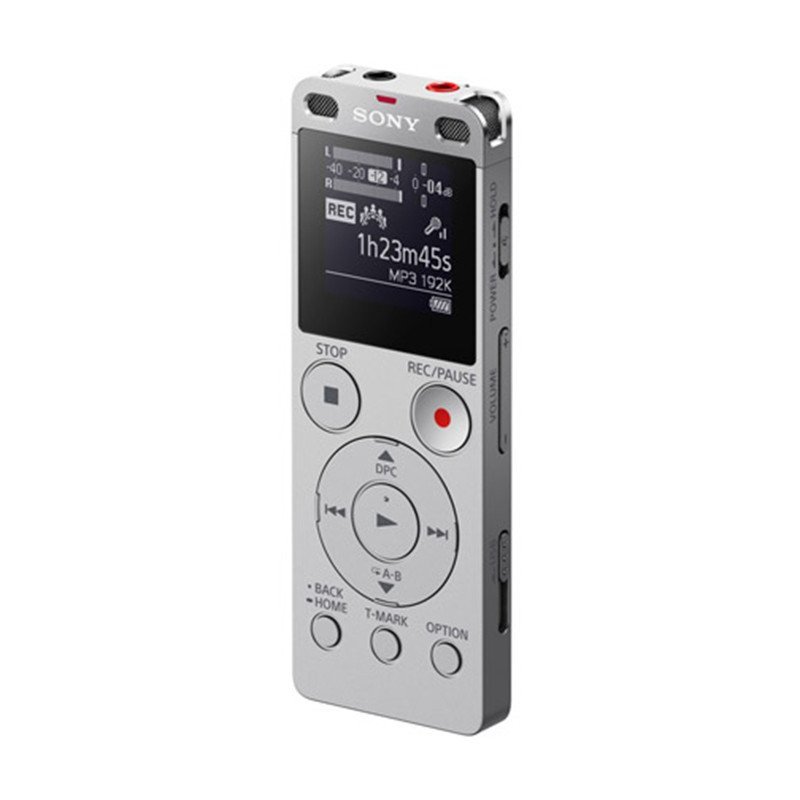 [精选]索尼(SONY)ICD-UX560F原装高音质数码录音笔 银色 商务/语言好帮手 4GB 简单易用 纤薄轻巧