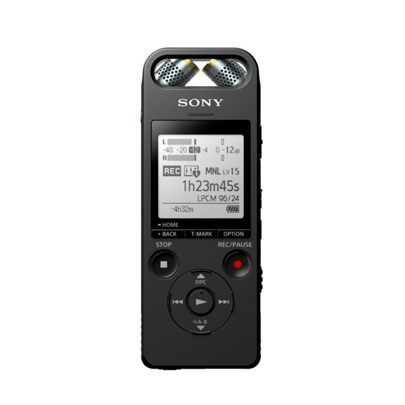 [精选]索尼SONY 数码录音笔ICD-SX2000 专业线性PCM高解析度立体声录音棒16G内 黑色SX2000