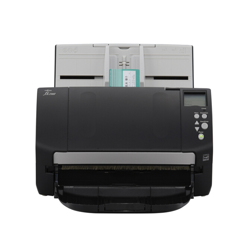 富士通(Fujitsu)原装正品Fi-7140 扫描仪A4高速双面自动进纸扫描仪(40页80面/分钟)