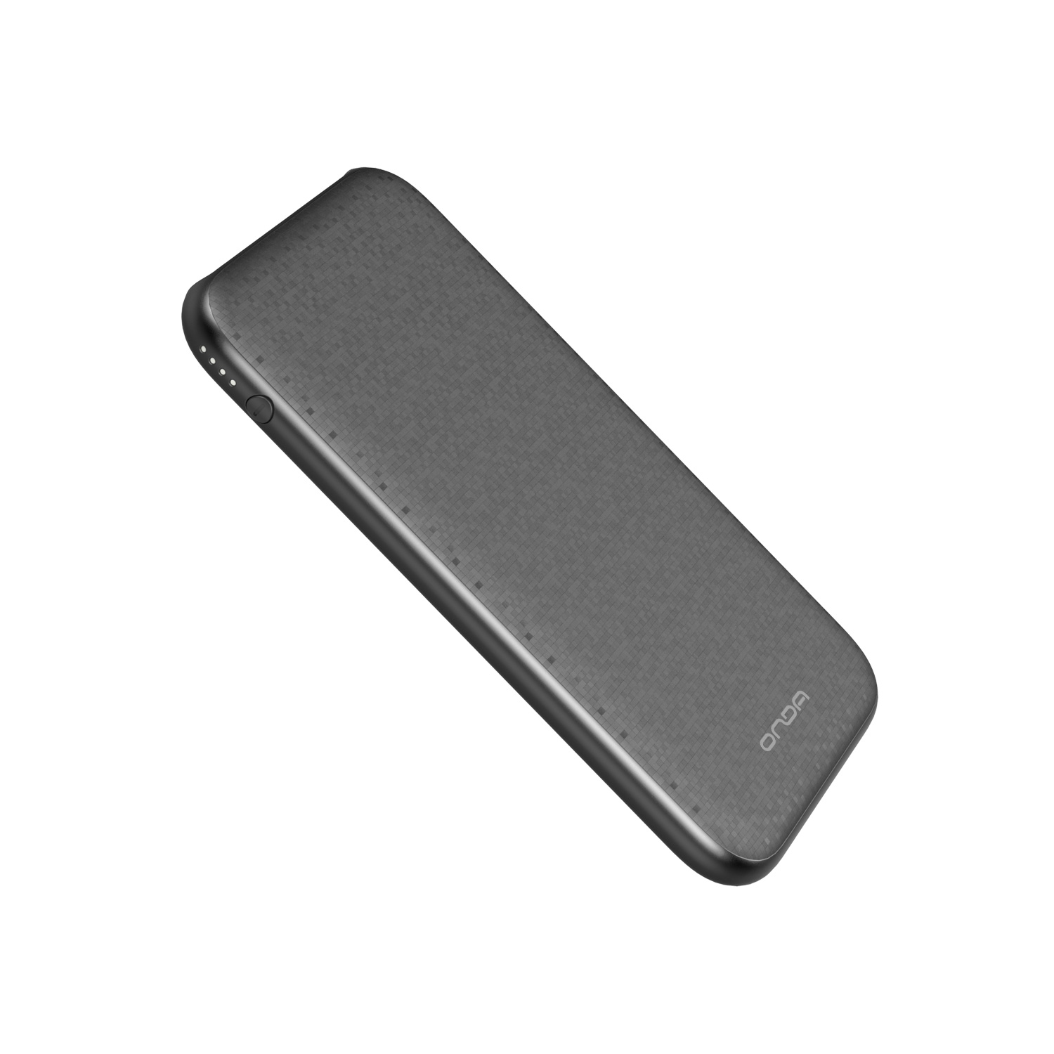 昂达N50T充电宝双接口5000毫安超薄迷你通用大容量手机移动电源黑色