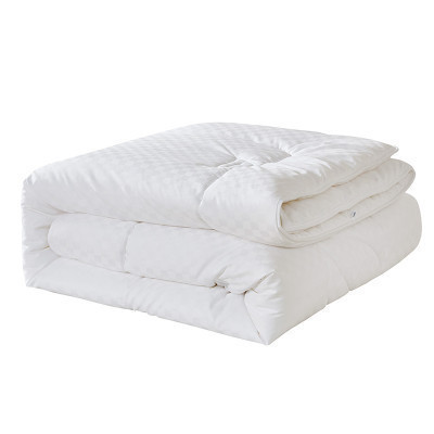 LOVO家纺 床上用品 被子被芯 蚕丝被 磨毛提花被 单双人 典雅提花负离子蚕丝冬被