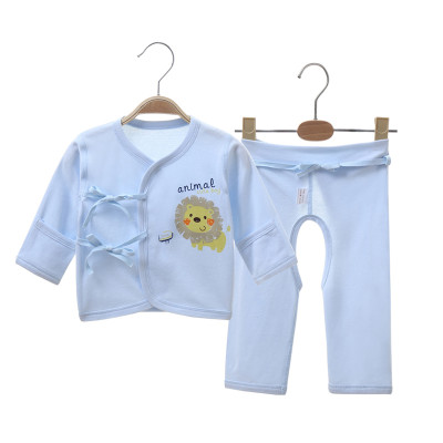 亿婴儿 婴儿衣服偏襟和服套装新生儿衣服纯棉宝宝内衣套装2127