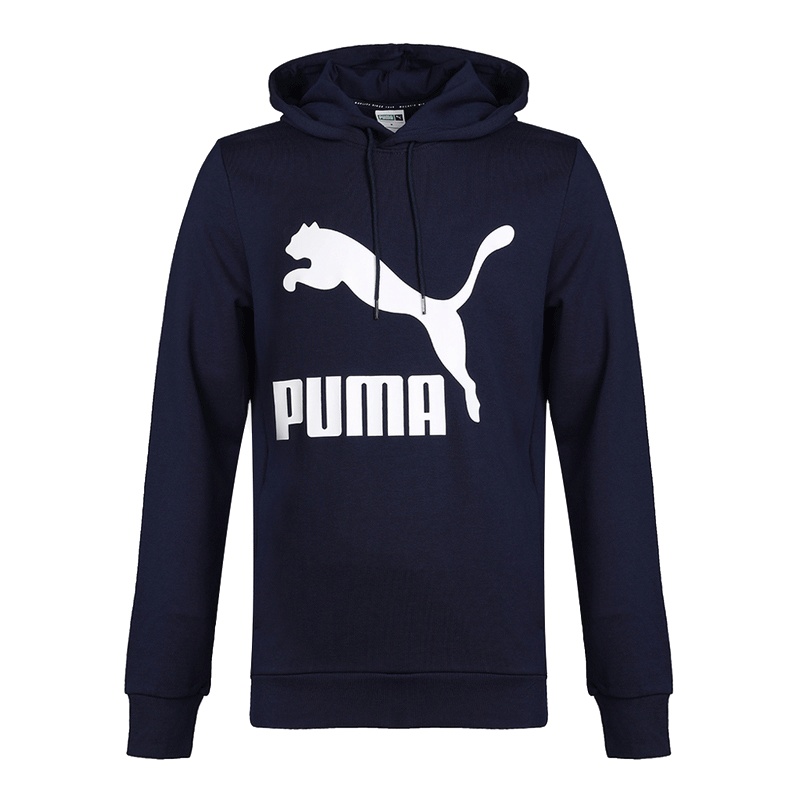 彪马(Puma)男士常规款经典生活系列运动卫衣套头衫57757006