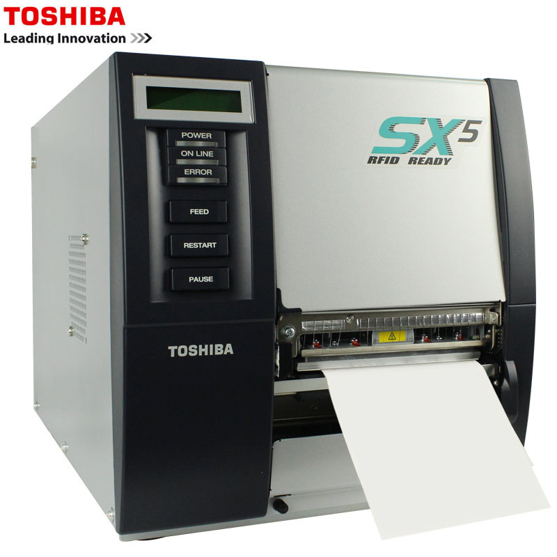 东芝(TOSHIBA) B-SX5T条码打印机 标签打印机(配网卡)