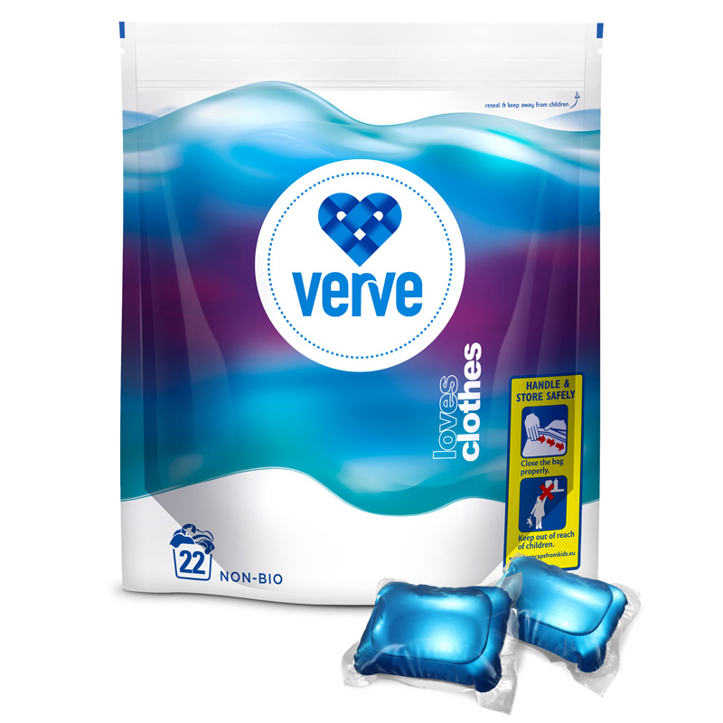Verve霓裳衣物呵护洗衣凝珠576g(22颗) 超浓缩配方[联合利华]