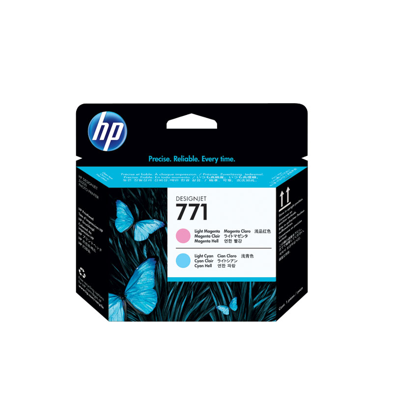 惠普HP771墨盒 适用机器 Z6200Z6800 771 品红色/青色 打印头