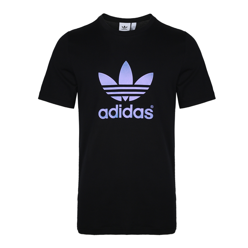 阿迪达斯(adidas)2018秋男短袖T恤Foil Print Tee DP8569
