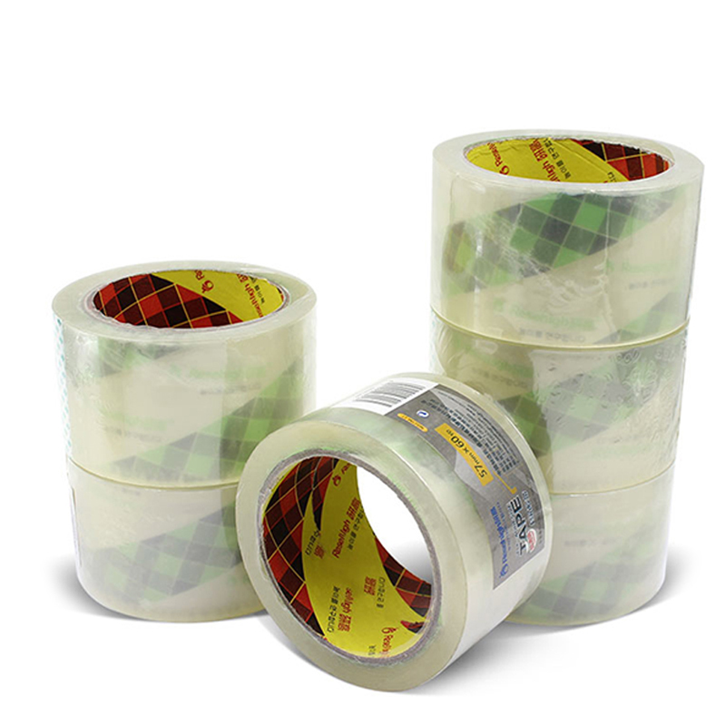 得力 研高 透明大胶带 57mm*40y