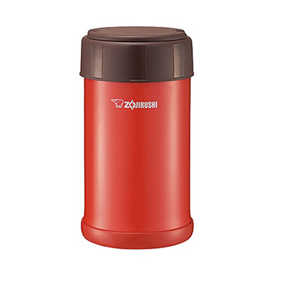 [海外直采]象印(ZOJIRUSHI)304不锈钢焖烧保温杯 SW-JA75-RV 750ml 番茄红