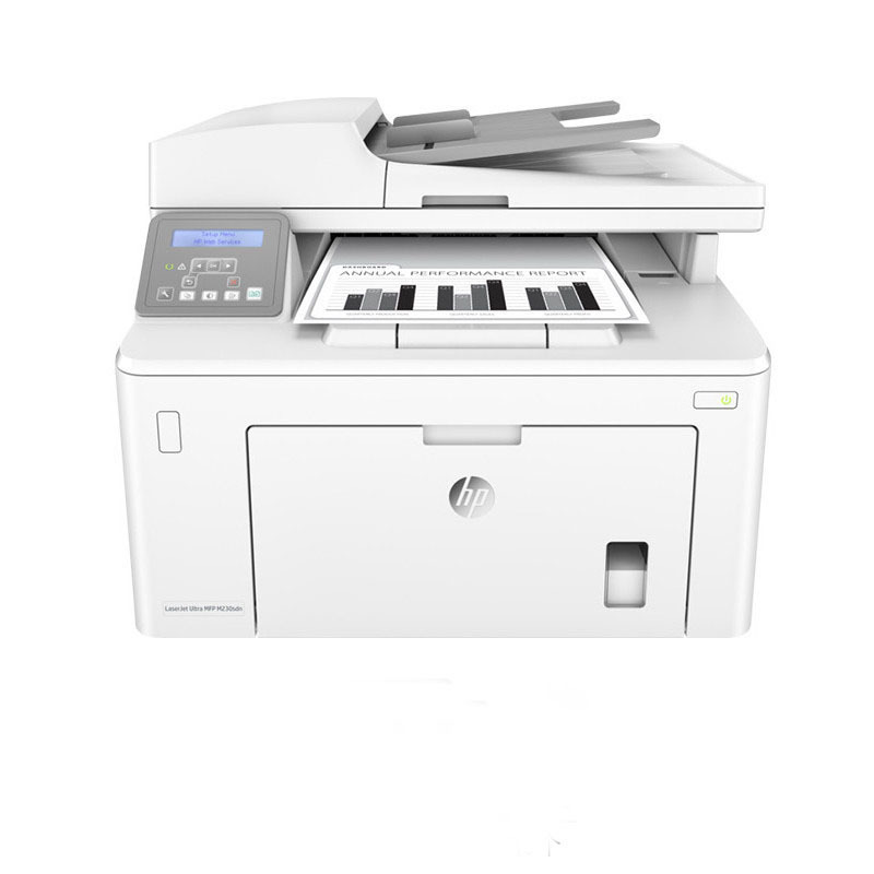 惠普(HP)M230SDN黑白激光一体机 A4双面网络连续复印扫描三合一打印机(优享服务)