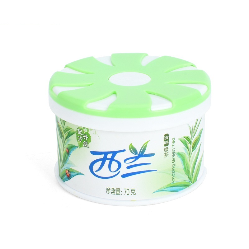 西兰 清醇绿茶香型 固体清香剂 70g(单位:个)