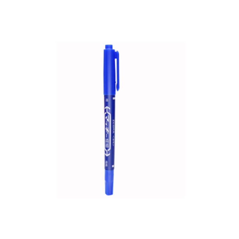 斑马 MO-120(蓝色) 斑马极细小双头记号笔MO-120-M蓝色