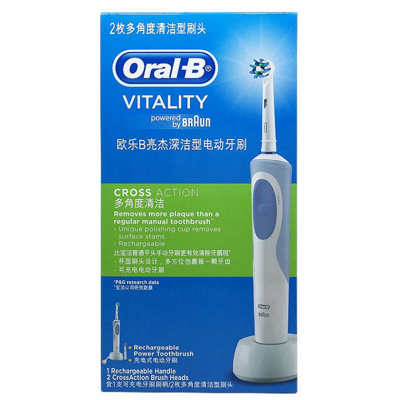 欧乐B(Oral B) 亮杰深洁型 电动牙刷 (单位:支)