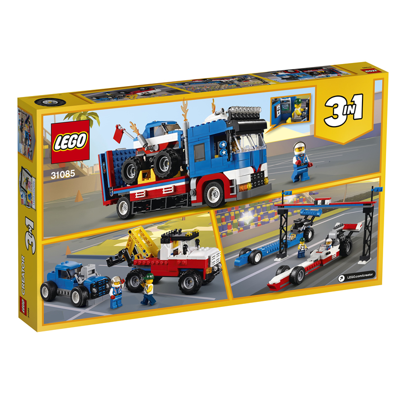 LEGO乐高 Creator创意百变系列 巡回特技表演31085