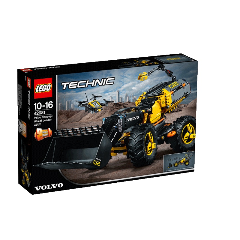 LEGO乐高 Technic机械组系列 沃尔沃概念轮式装载机42081